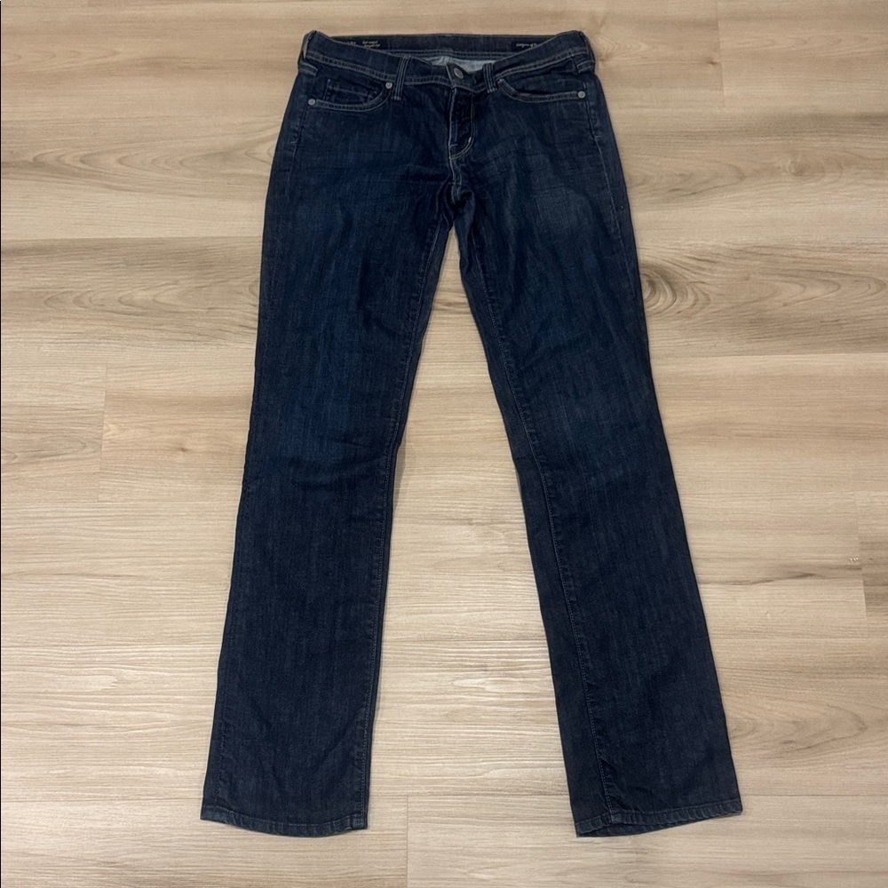 Ava#142 low waist stretch straight leg Citizens of Humanity ladies size 28 Jeans